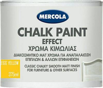 CHALK PAINT EGG YELLOW 375ML MERCOLA